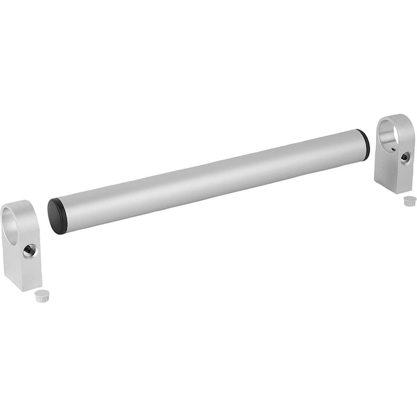Kipp Tubular Handle Adjustable L=250, Form:A Aluminum, Anodized, Comp:Aluminum, Comp:Anodized, K1018.2503011 - main